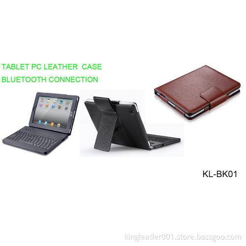 Bluetooth Keyboard Leather Case for iPad1- (KL-BK01)